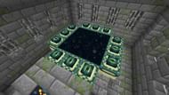 It's incredibly rare, but possible, to find a completed End portal in Minecraft without any extra work (Image via Mojang)